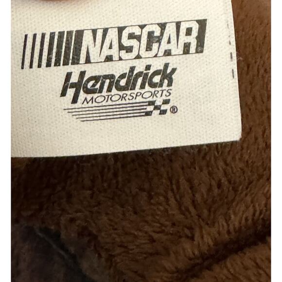 13" NASCAR TEDDY PLUSH JIMMIE JOHNSON #48 2015 STUFFED ANIMAL BEAR BROWN Black - Picture 3 of 4